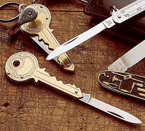 Schlüssel-Messer-Gadget